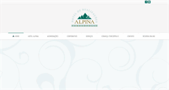 Desktop Screenshot of hotelalpina.com.br